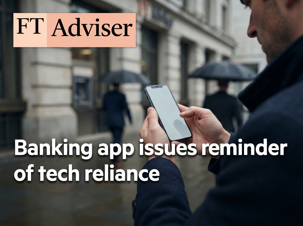 Banking app issues reminder of tech reliance