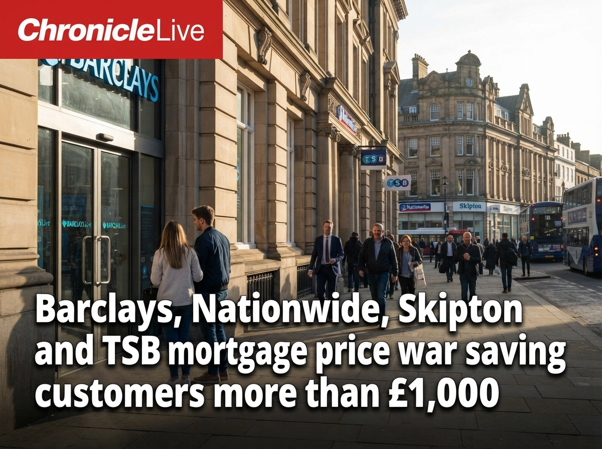 Barclays, Nationwide, Skipton and TSB mortgage price war saving customers more than 1,000