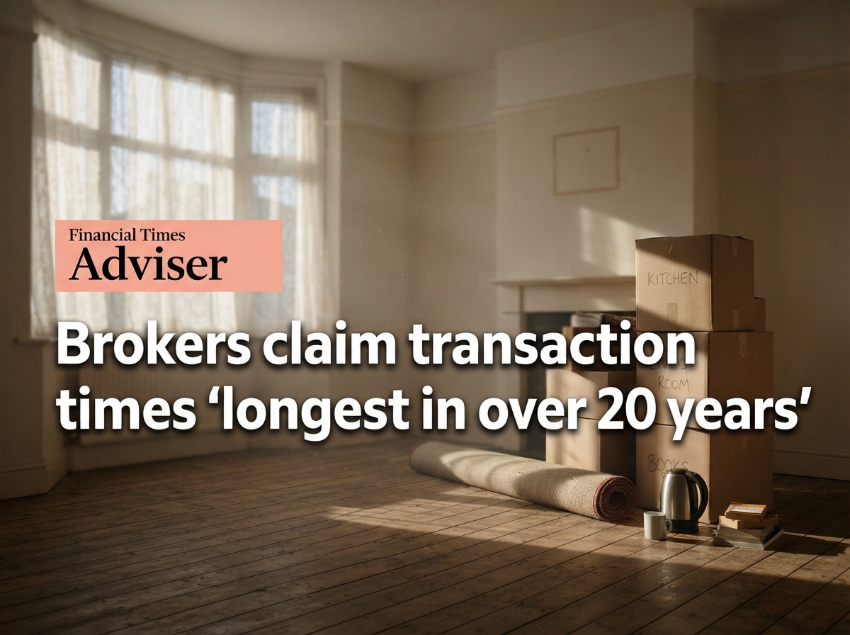 Brokers claim transaction times 'longest in over 20 years'