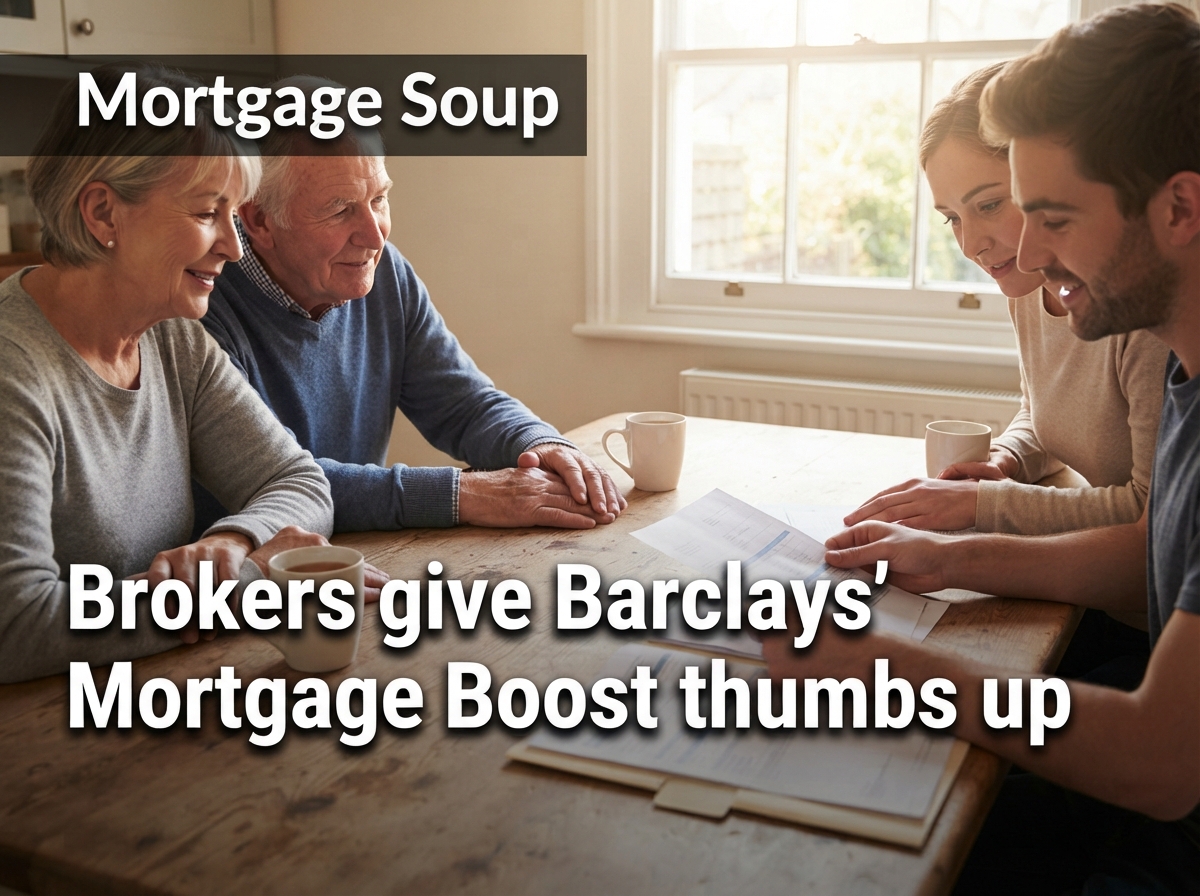Brokers give Barclays' Mortgage Boost thumbs up