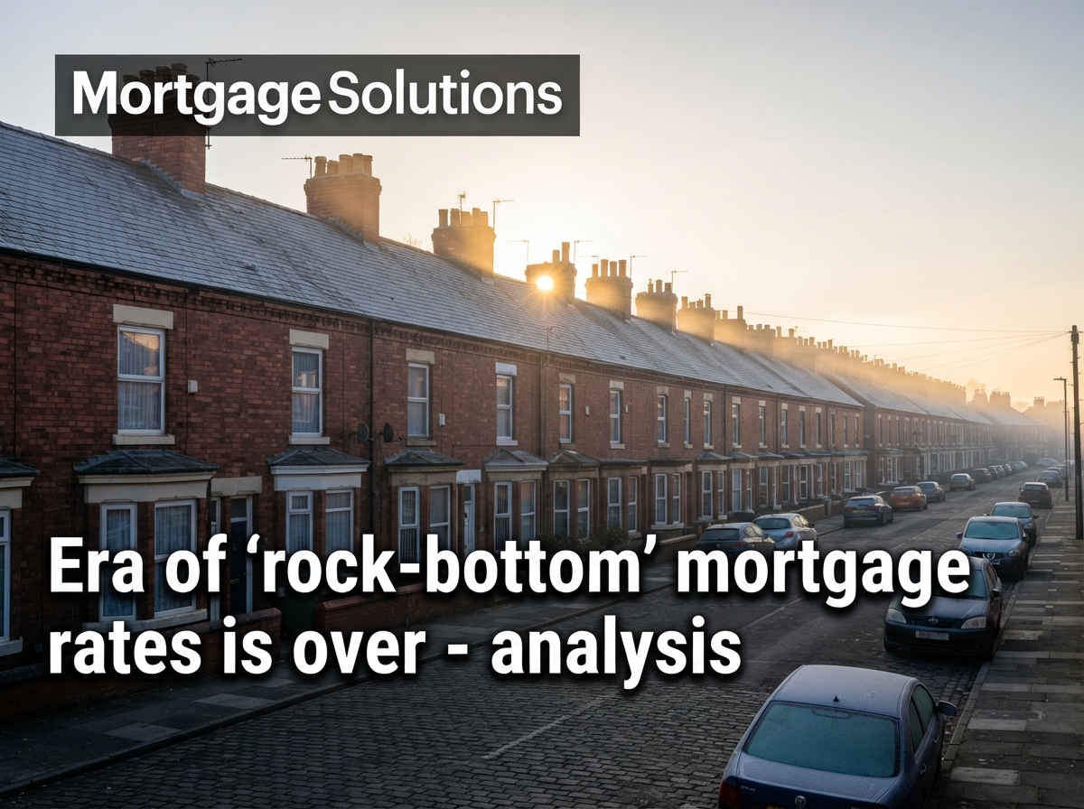 Era of 'rock-bottom' mortgage rates is over - analysis