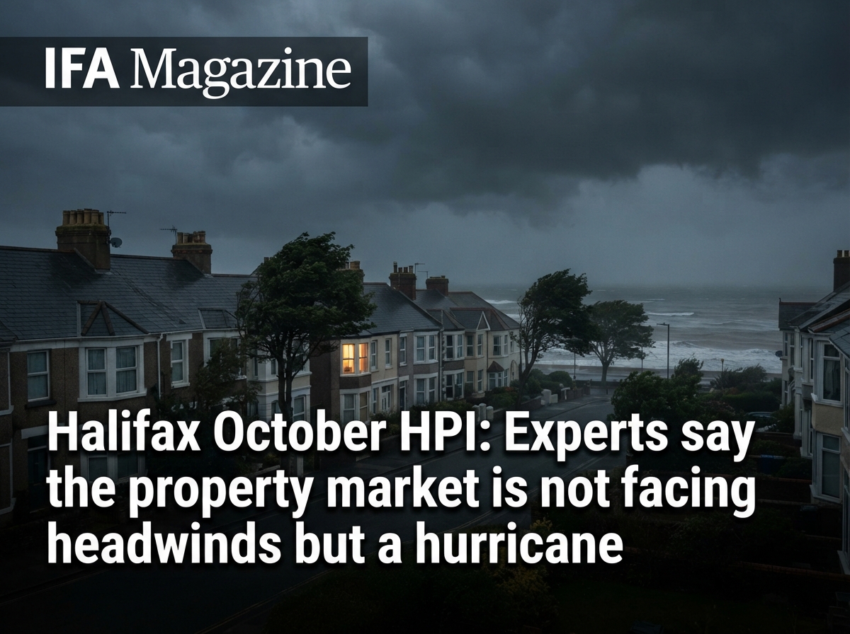 Halifax October HPI: Experts say the property market is not facing headwinds but a hurricane