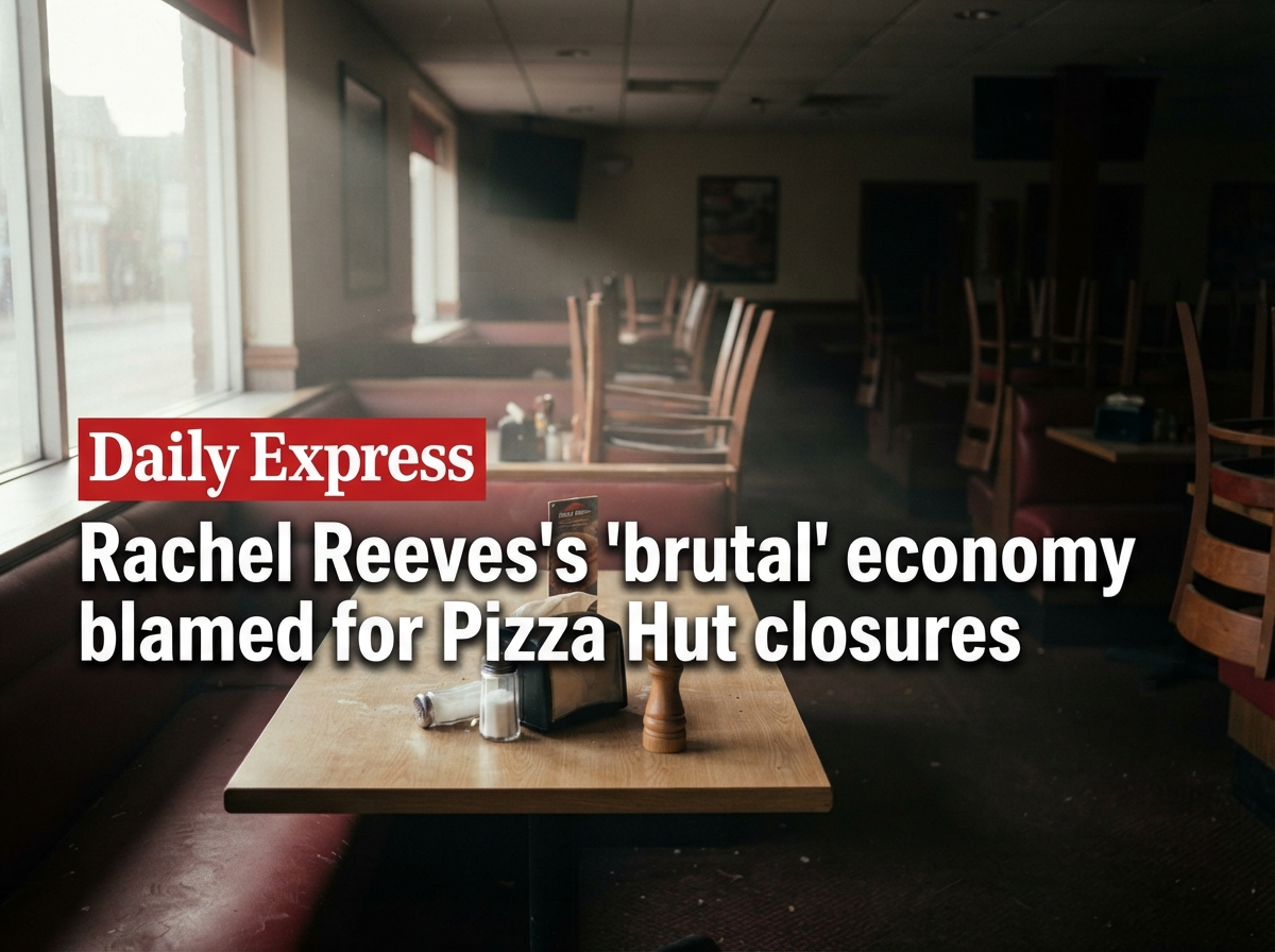 Rachel Reeves's 'brutal' economy blamed for Pizza Hut closures