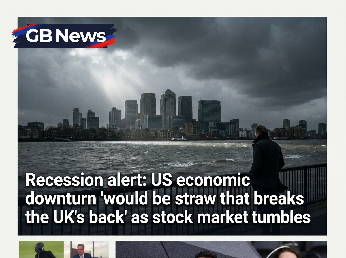 Recession alert: US economic downturn 'would be straw that breaks the UK's back' as stock market tumbles