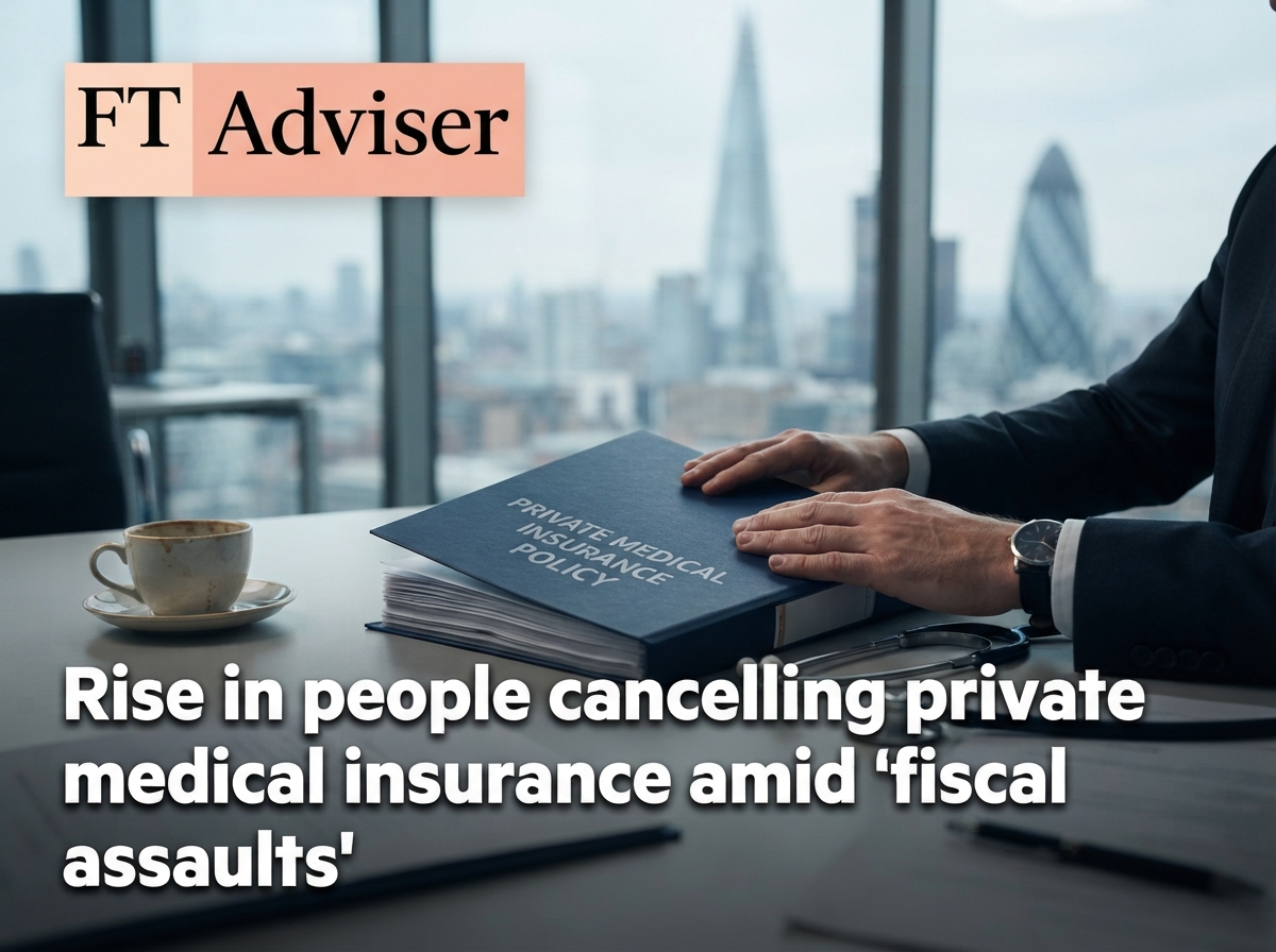 Rise in people cancelling private medical insurance amid 'fiscal assaults'