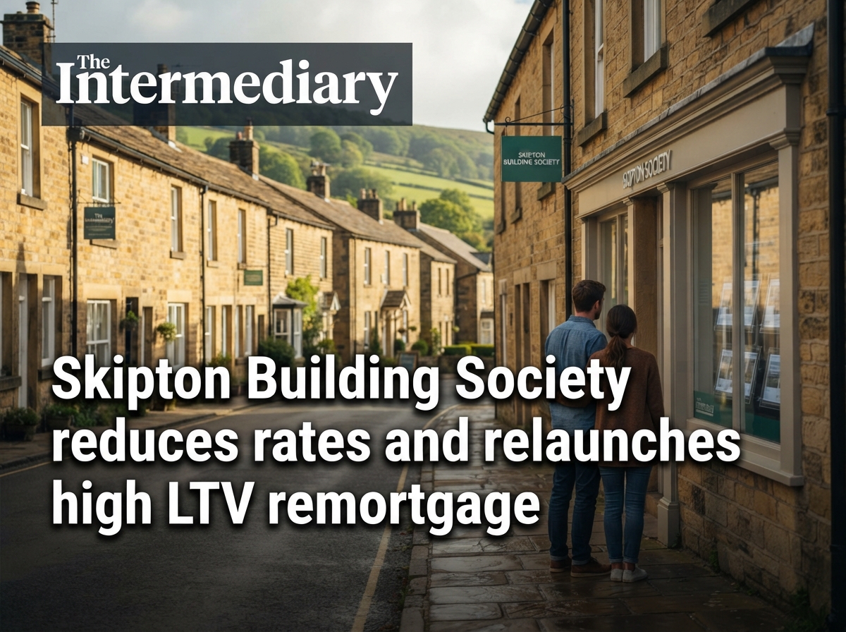 Skipton Building Society reduces rates and relaunches high LTV remortgage