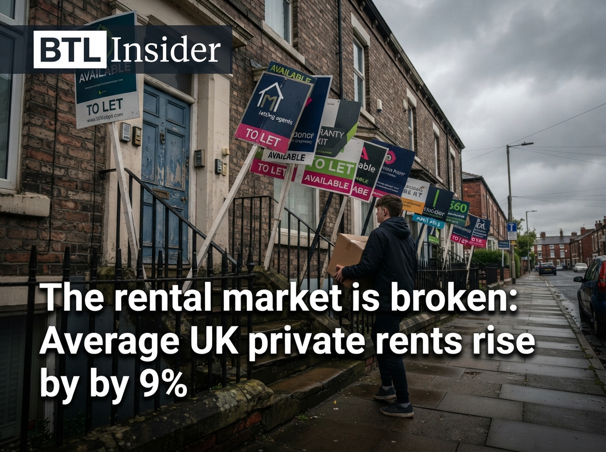 The rental market is broken: Average UK private rents rise by 9%