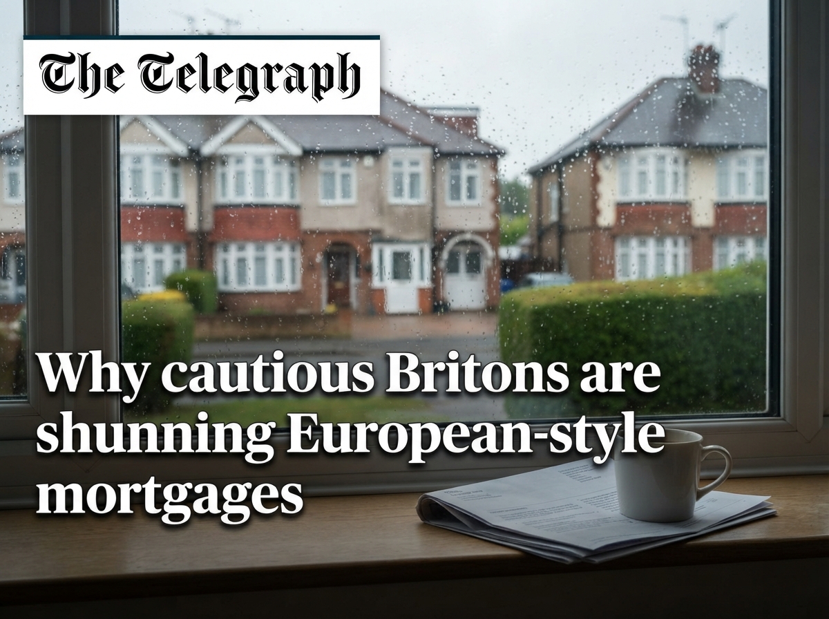 Why cautious Britons are shunning European-style mortgages