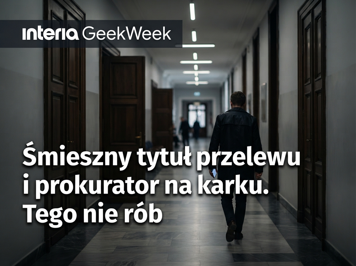 Śmieszny tytuł przelewu i prokurator na karku. Tego nie rób