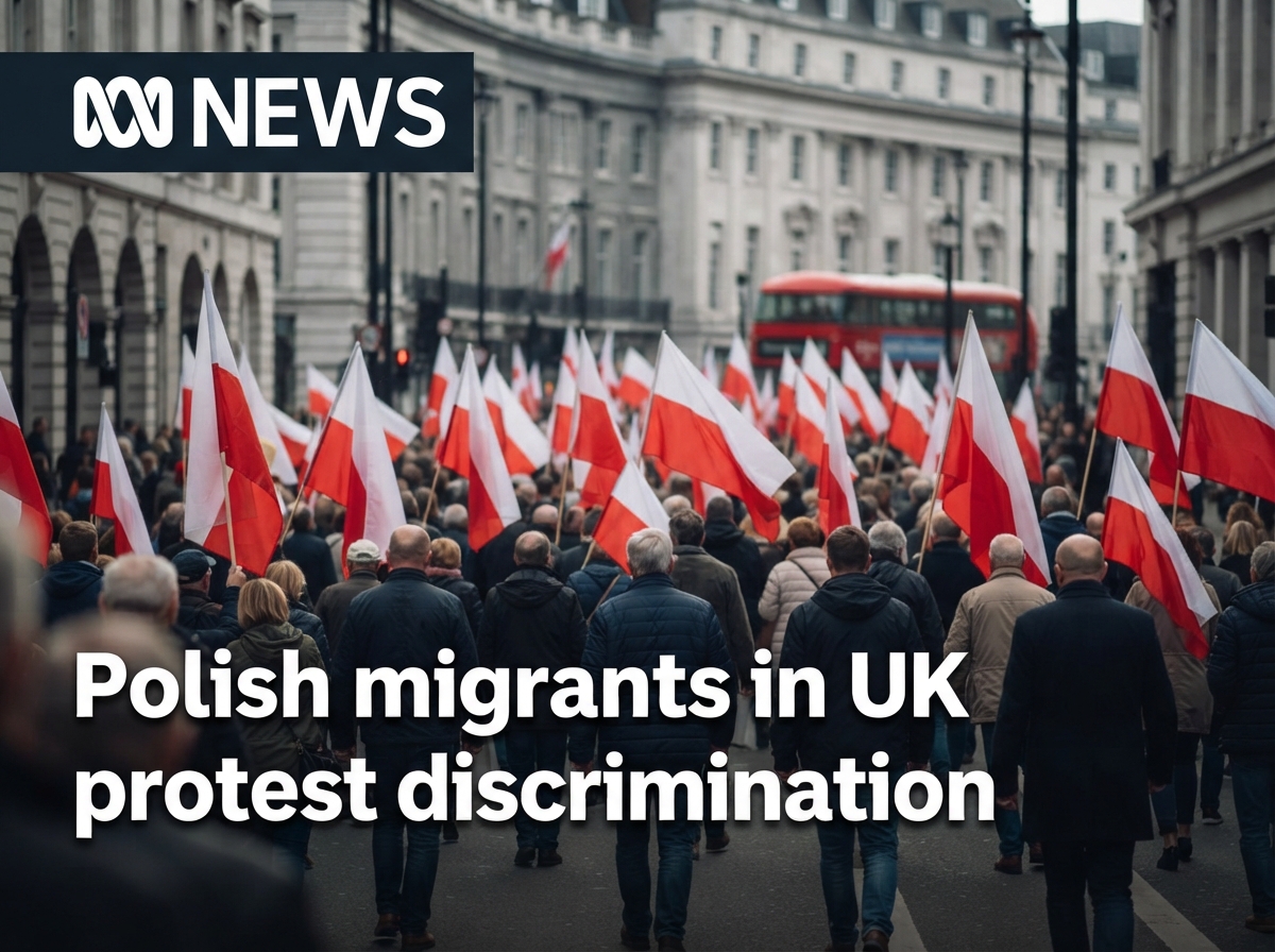 Polish migrants in UK protest discrimination